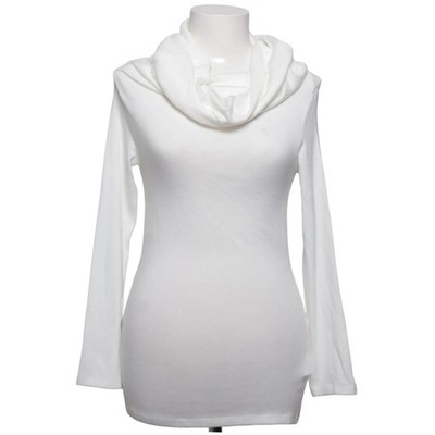 Zara, Strickpullover, Größe: S, Weiß, Elasthan/Polyester/Viskose, Einfarbig #NUU