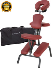 Portable Massage Chair for Tattoo Spa Foldable Massage Therapy Chair Adjustable