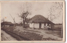 Antique RPPC Romania Village 3 Generations Woman Photo Postcard -P5