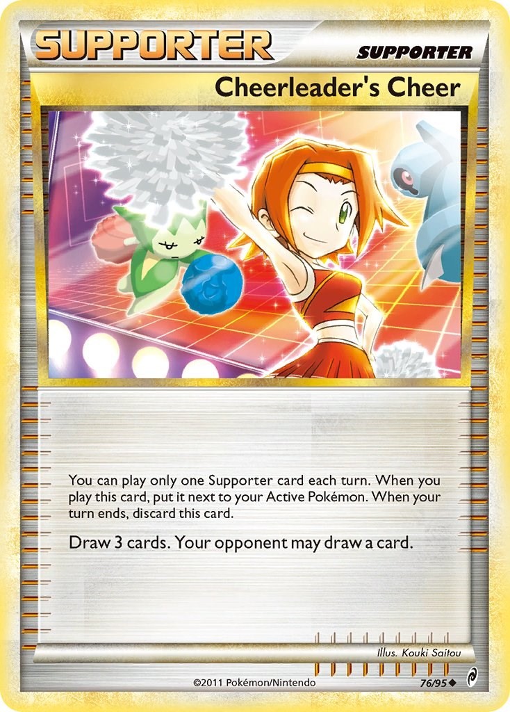 Cheerleader's Cheer Call of Legends 76/95 LP Pokemon