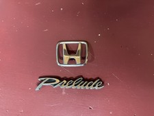 1992-1996 Honda Prelude Rear Emblem Set Oem 1992-1996 Honda Prelude Rear Emblem Set Oem