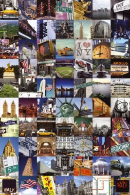 Poster NEW YORK - Collage (70 Pics) 61x91,5cm NEU 57345