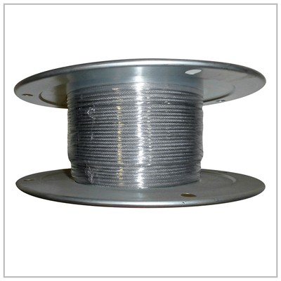 1/16'' x 100' Stainless Steel Aircraft Cable 7x7 Type 304 Guide Wire Marine Fence