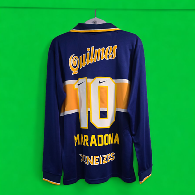 BOCA Jr. HOME 96/97 - Blue - MARADONA # 10 - 2XL (Run Small