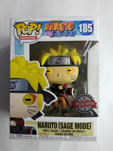 FUNKO POP! NARUTO SHIPPUDEN NARUTO (SAGE MODE) #185 SPECIAL EDITION