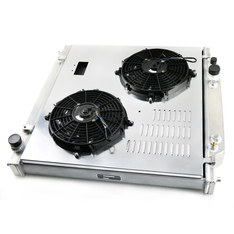 For 1999-2005 Ford F250 F350 Super Duty 6.8L/7.3L V8 3 Row Radiator Fan Shroud. Foto 3 de 4