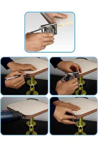 M0C55 Stainless Steel Portable Edge Banding Edge Trimmer End Cutter Cutting - Picture 6 of 6