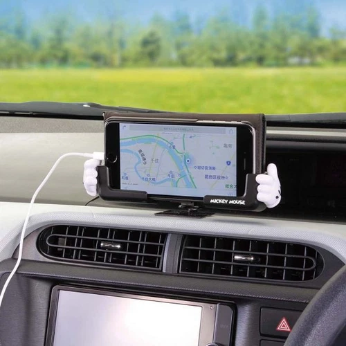 New DISNEY Mickey Mouse Adjustable Mobile Phone Holder Car Accessories