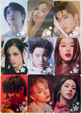Kpop Photocards BTS*BLACKPINK*Seventeen*Ive*TheRose*Stray Kids*TXT*(G)I-DLE
