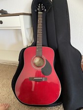 Cherry Red Greg Bennett Design By Samick Acoustic Guitar D-4/tr For Sale