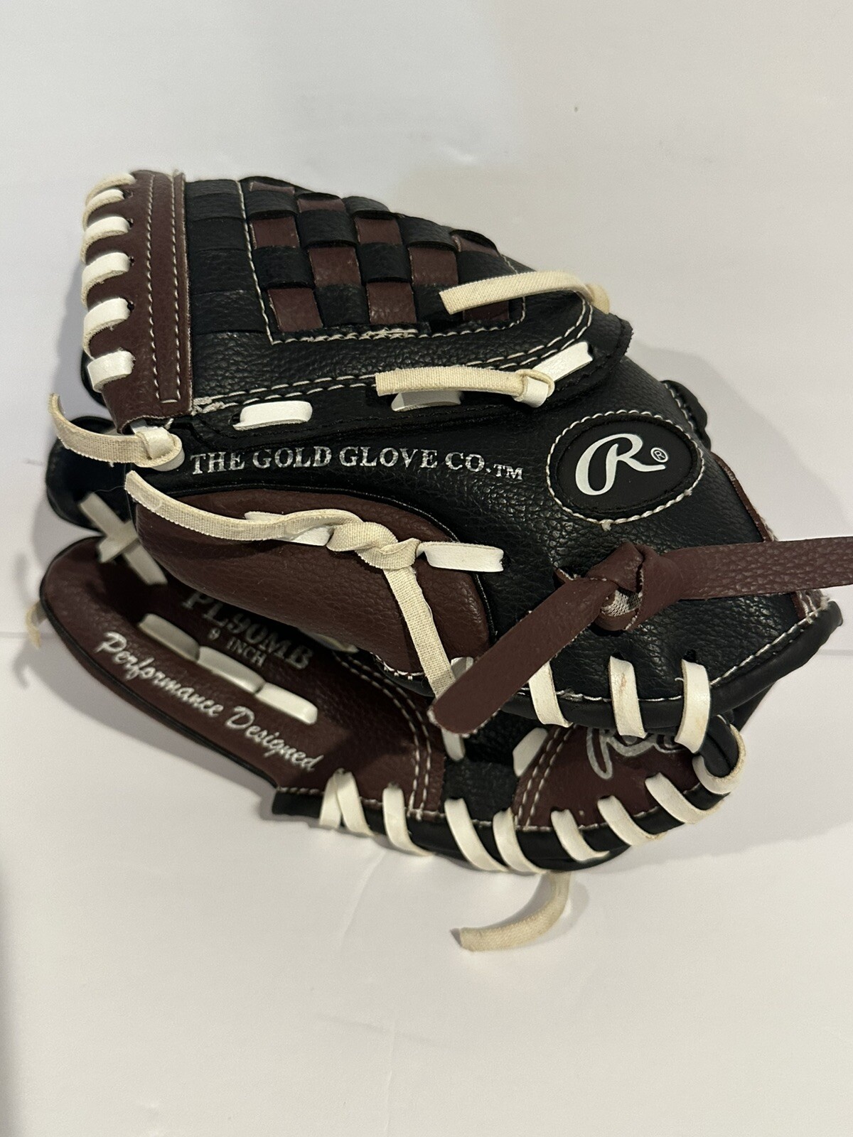 Rawlings Performance Design Kids T-Ball Baseball Glove 9” Left Hand Throw PL90MB
