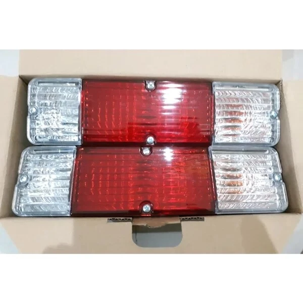 APTO PARA SUZUKI SJ410 SJ413 SAMURAI JIMNY SIERRA LENTE TRANSPARENTE LUZ TRASERA LÁMPARA Foto 2 de 4