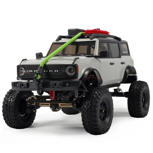 Elastic Kinetic Winch Strap with Hook for 1/18 1/24 RC Crawler TRX4M SCX24 FCX24 - Picture 4 of 14