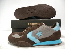 CONVERSE TARGA XLT OX 1984 RE-ISSUE TRAINER MEN SHOES BROWN/BLUE/GRY SIZE 12 NEW