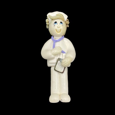 Roman Inc (repaired), Bread Dough Nurse Ornaments , Sarah's Attic