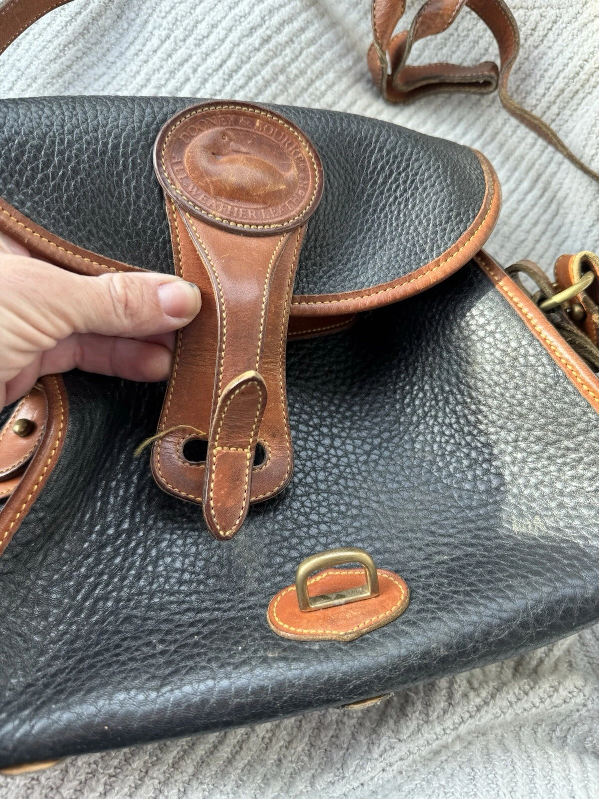 DOONEY & BOURKE Borsa a tracolla vintage Dooney Bourke