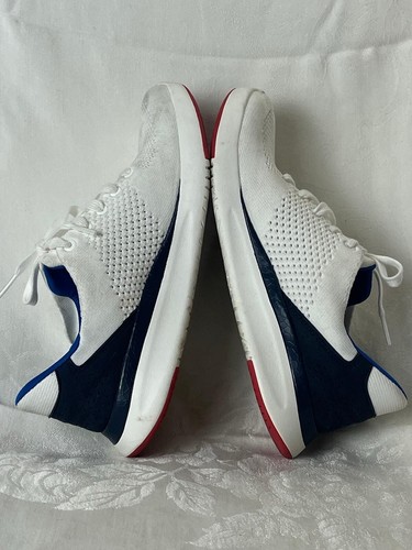 Kizik Lima 'Liberty' Hands Free White/Black/Blue Sneakers Shoes Size 6M/7.5W - Picture 6 of 10