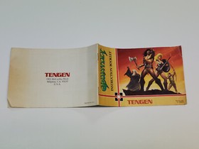 Gauntlet Tengen Original Authentic NES Nintendo Manual *
