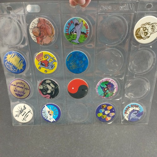 Pogs Collection Some Skycap Brand Various Styles Batman Skulls More Vintage Used - Picture 4 of 12