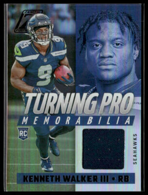 #ad 2022 Zenith #TPM 16 Kenneth Walker III Turning Pro Memorabilia Seattle Seahawks $3.76