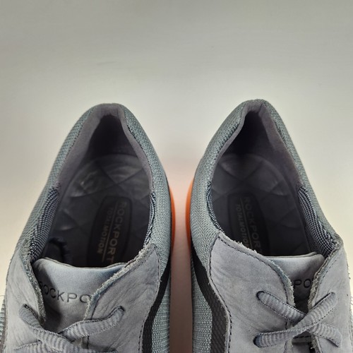 Rockport Total Motion Advance Sport Casual Shoes Mens 12 Gray Mesh Orange CI0251 - Picture 7 of 10