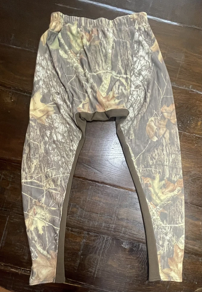 Browning base layer camo pants leggings bottom Hunting Fishing Size Large - Image 2 of 4