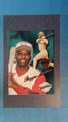 CT29) 1999 Aurora REGGIE SANDERS 5/31 Opening Day Issue San Diego Padres