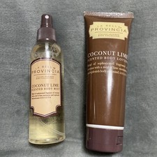 La Bella Provincia Coconut Lime Body Mist Lotion Sophisticated Fragrance Set