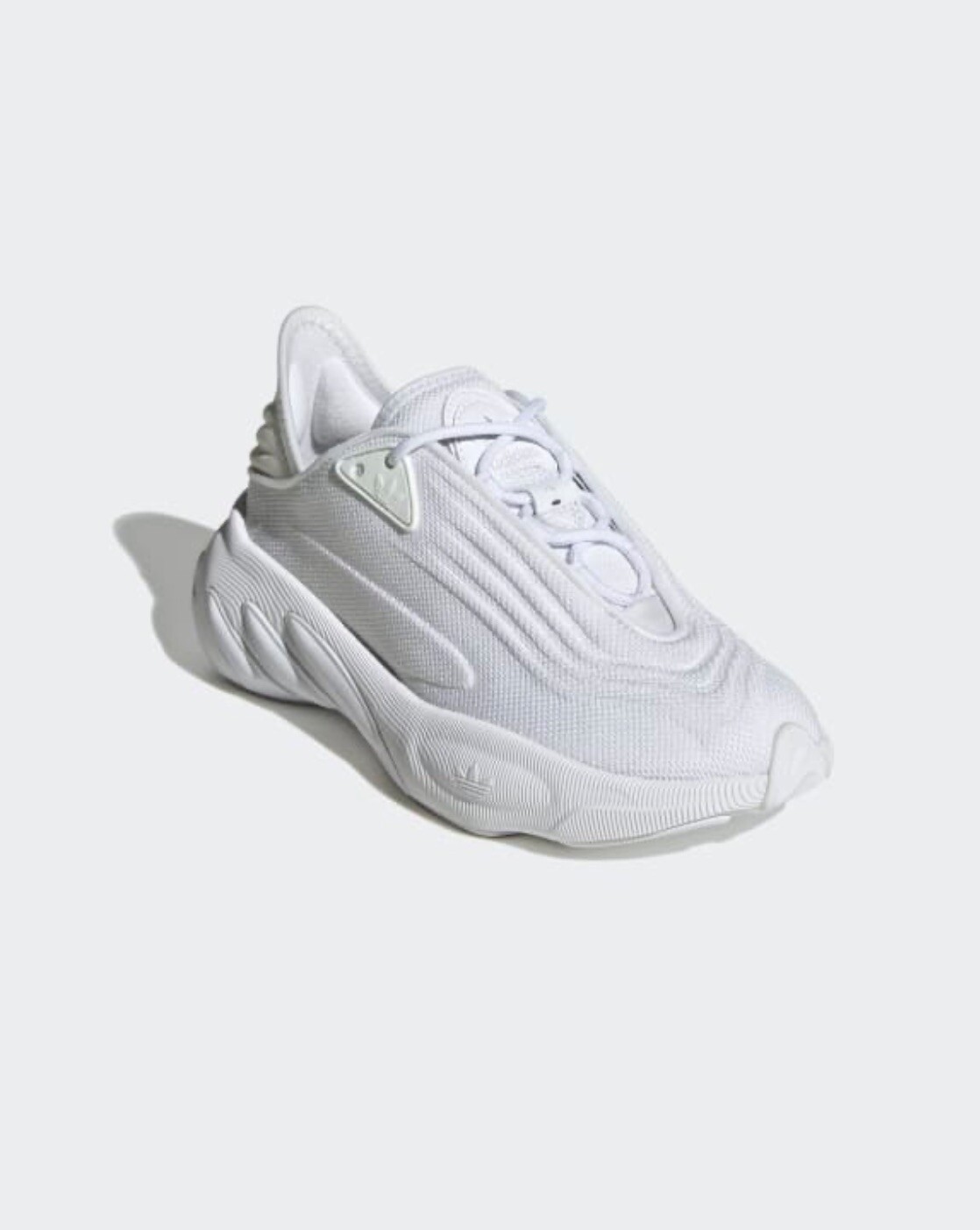 Adidas Kids Adifom SLTN Shoes Sz 5 White/White/Grey Adidas Kids Adifom SLTN Shoes Sz 5 White/White/Grey