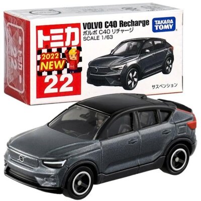 Takara Tomy Tomica Druckgussauto   1/63 No.022 Volvo C40 Recharge