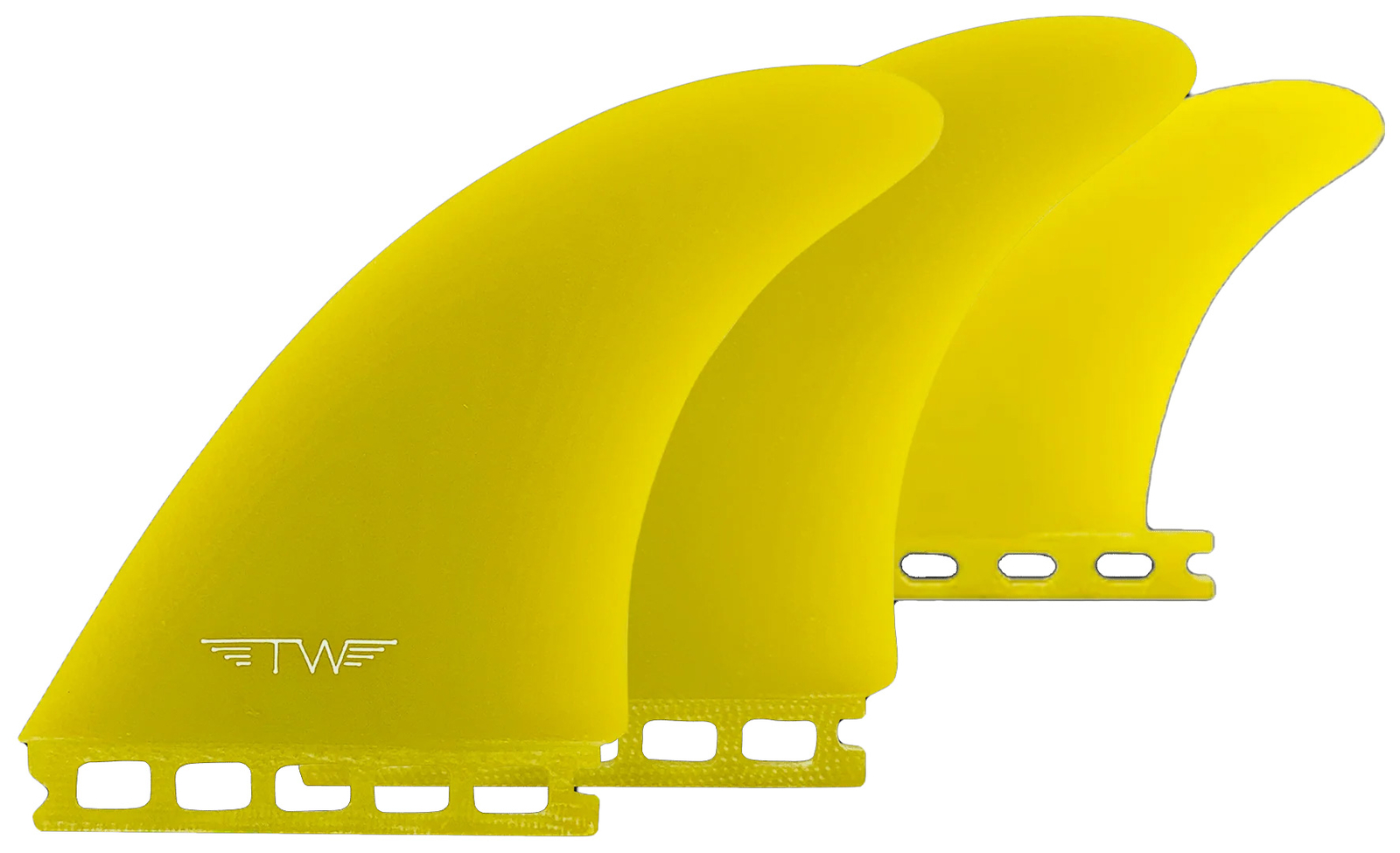 Комплект плавников капитана Тайлера Уоррена Фьючерса Twin 2+1 - Желтый - M - New