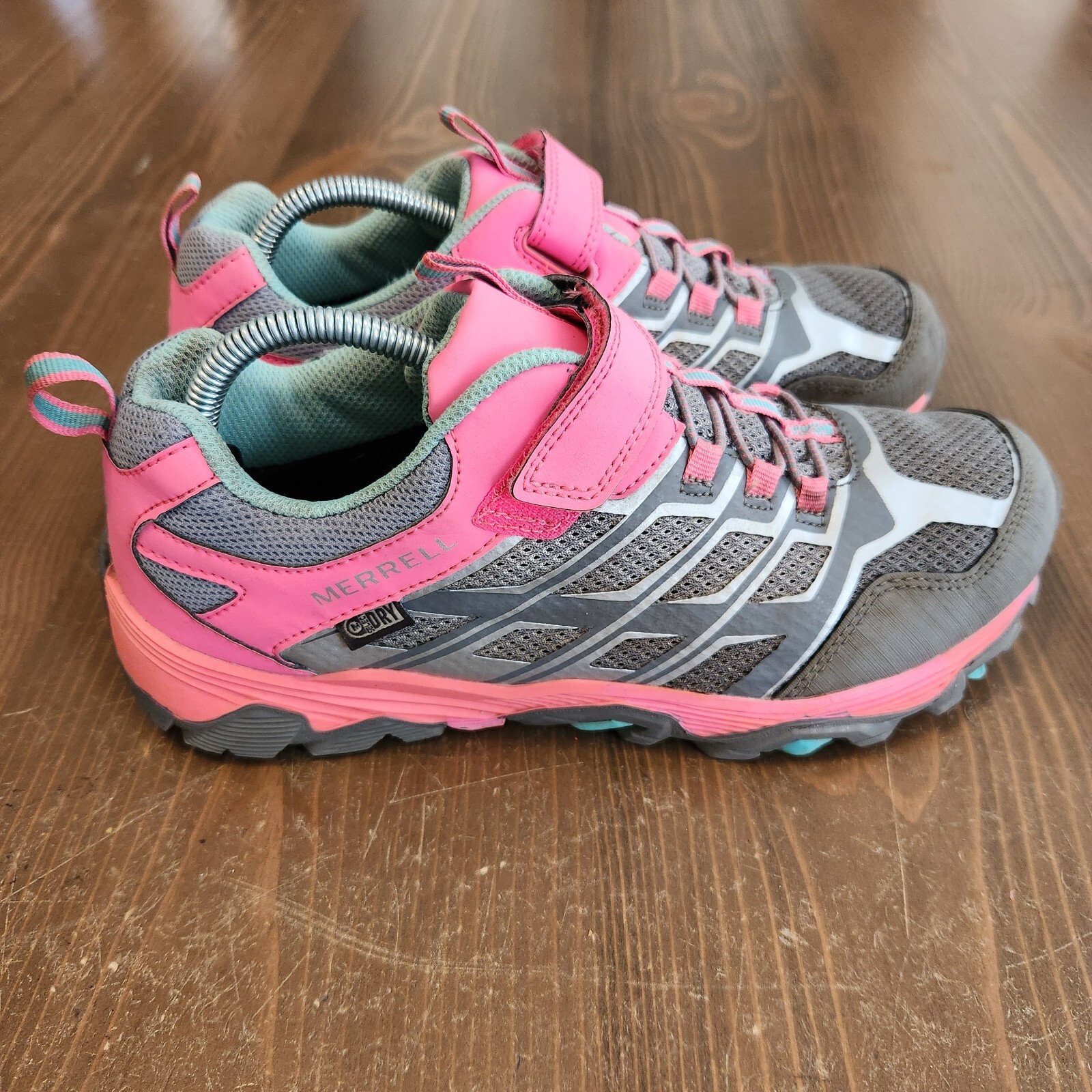 Scarpe Merrell Impermeabili Bambini Taglia 6M Rosa e Grigio Ragazze MK159195Y Select Dry