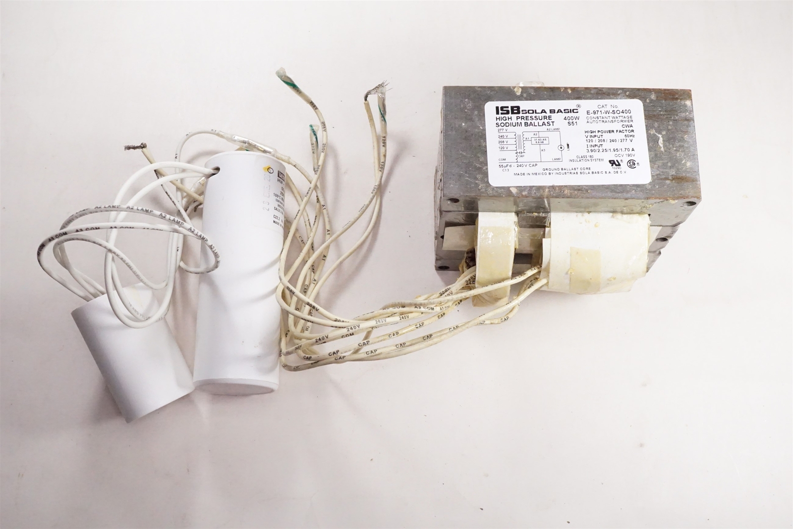 E971WSO400 ISB Sola Ballast S51 400W High Pressure Sodium 120/208