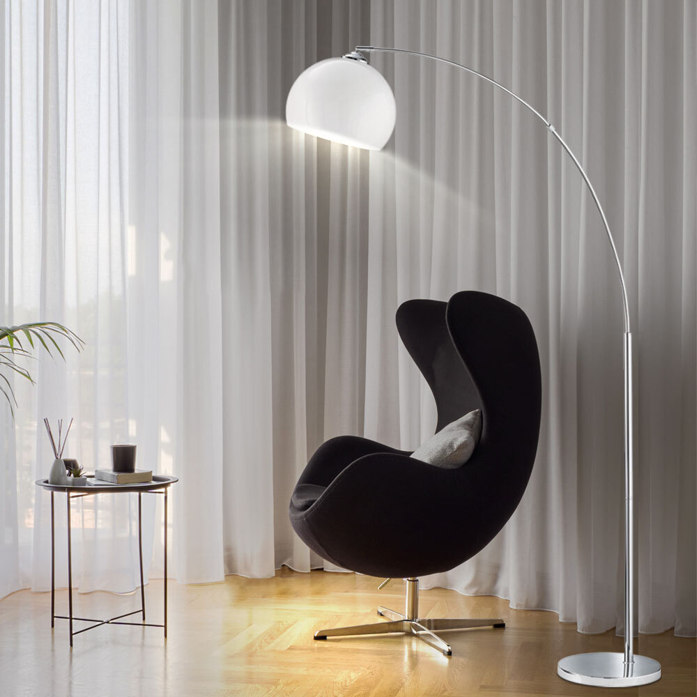 Bogen Stehleuchte Chrom Silber Bogenleuchte Wohnzimmer Standleuchte bogen-stehleuchte-chrom-silber-bogenleuchte-wohnzimmer-standleuchte