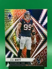 Color Burst 2020 Panini Phoenix #6 J.J. Watt Houston Texans