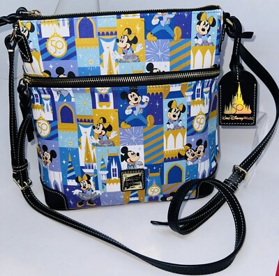 NEW NWOT 2021 Dooney & Bourke Disney 50th Anniversary Crossbody Bag Purse Tote