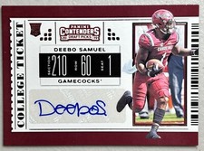 2019 Panini Contenders Draft Picks - College Ticket #131 Deebo Samuel (AU, RC)