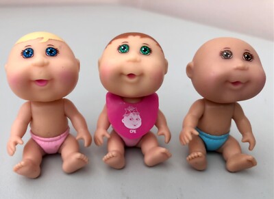 cabbage patch kids cpk baby figuren von jakks x 3
