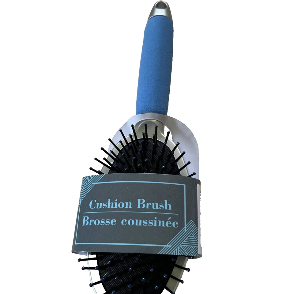 Greenbrier International Inc 2001 女士靠垫刷 9 英寸蓝色头发配件 — 第 2/4 张图片