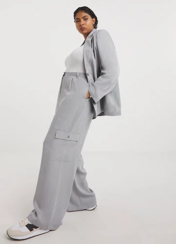 Native Youth Tencel Wide Leg Trouser With Pocket Size 6XL 24-26 BNWT