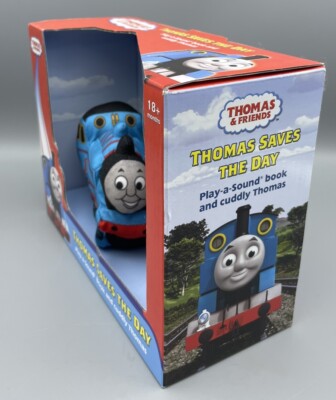 Thomas & Friends Play-A-Sound Book And Squeezable Plush -Saves The