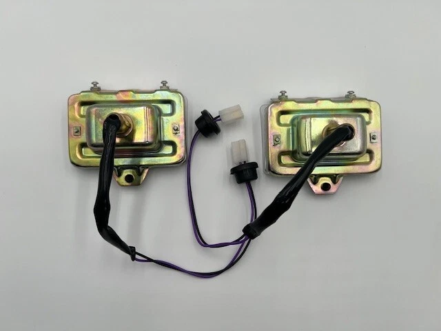 Chevrolet Nova 1970 conjuntos de luces de estacionamiento par con lente transparente Foto 3 de 4