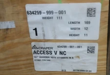 DRAPER ACCESS V NC  157" Diagonal HDTV PROJECTOR SCREEN  634259-001-001