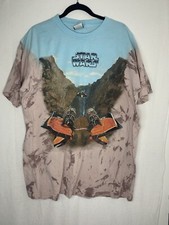 XL 1999 star wars Episode I Pod Racer Anakin Tatooine Tie Dye T-Shirt