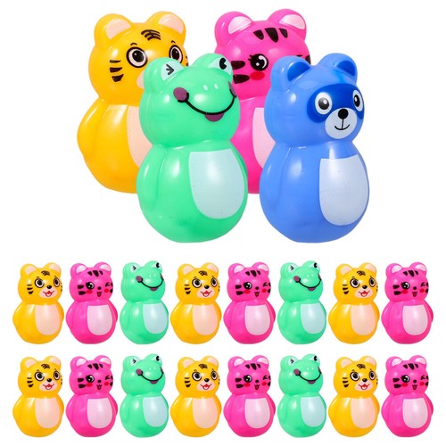 4 PCS Becher Spielzeug Baby Mini-Tumbler-Spielzeug Kleine Figuren Für Kinder