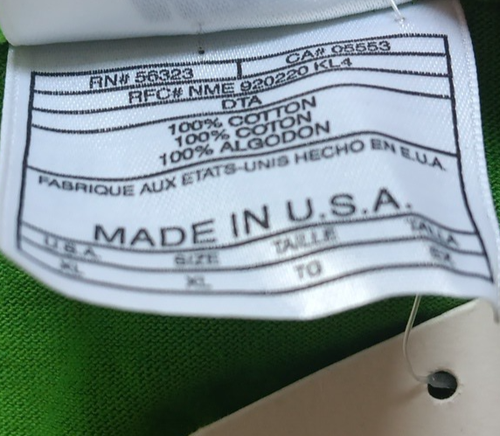 NWT Vintage Center Swoosh Nike Boys XL Mens Medium Green Tank Top USA Made 90s - Picture 4 of 10