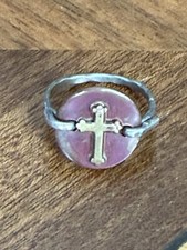 Artesian Cross Ring Sz 4