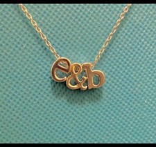 Gold letter A - with heart or , 2 initial necklace, Couple gift, Gift for her