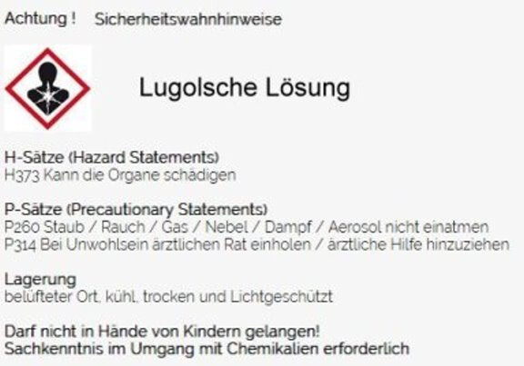 Lugolsche Lösung 5% ige Tinktur 0,03 Liter Preisvergleich Lugolsche Lösung 5% ige Tinktur 0,03 Liter Preisvergleich