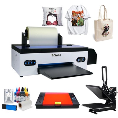 New DTF Digital White Ink Printing Machine Pet Film Heat Transfer A3 DTF Printer